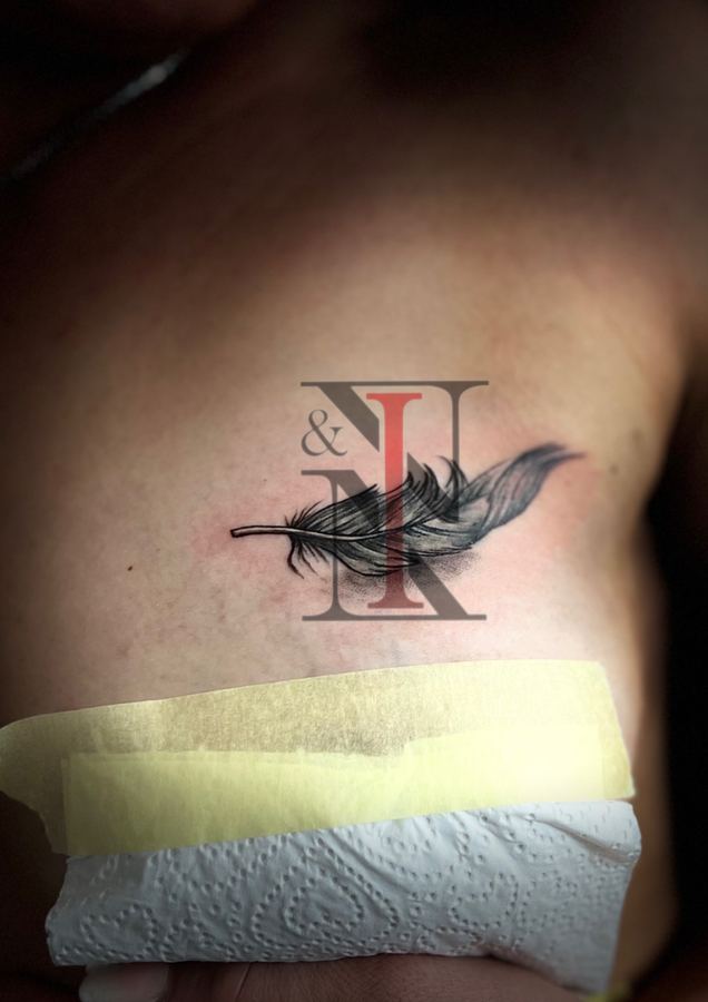 Cover-up-Tattoo von Needle & Ink