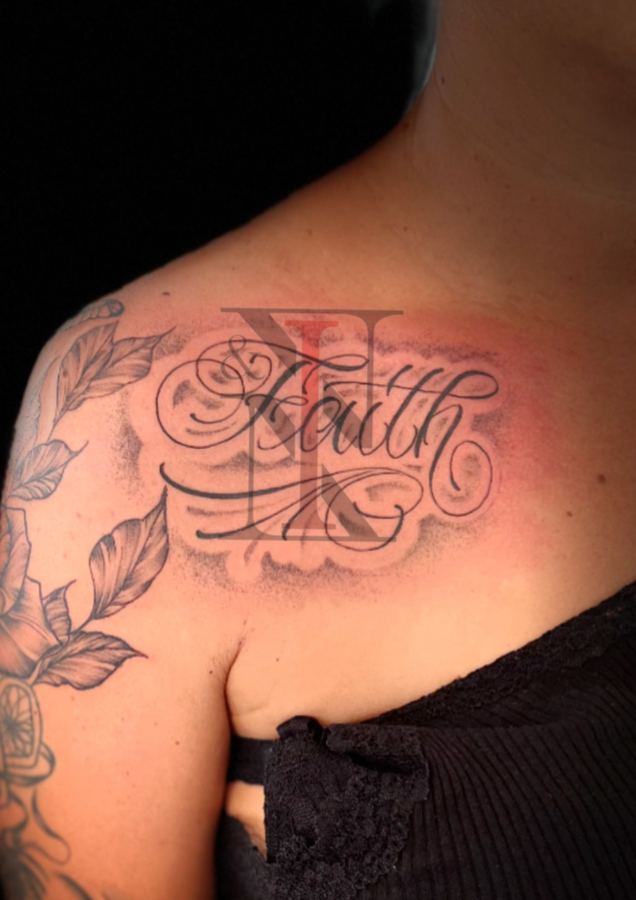 Fineline-Tattoo von Needle & Ink