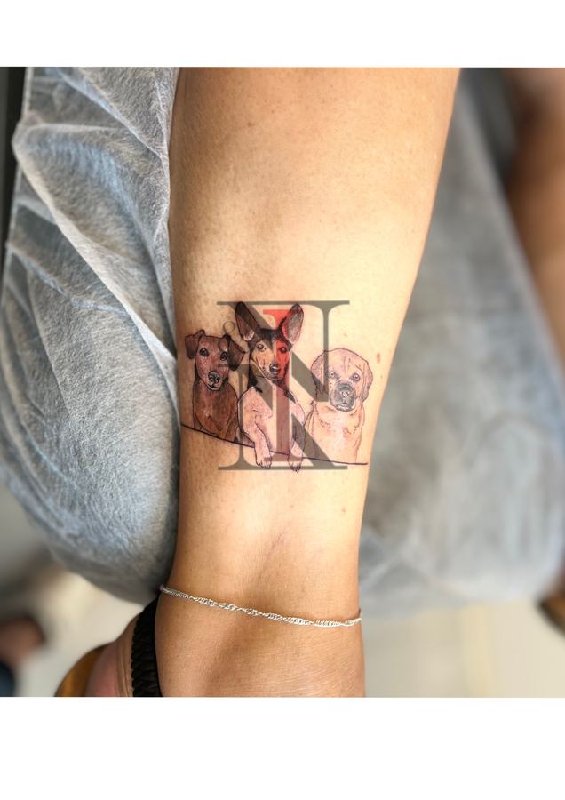 Tiermotive-Tattoo von Needle & Ink
