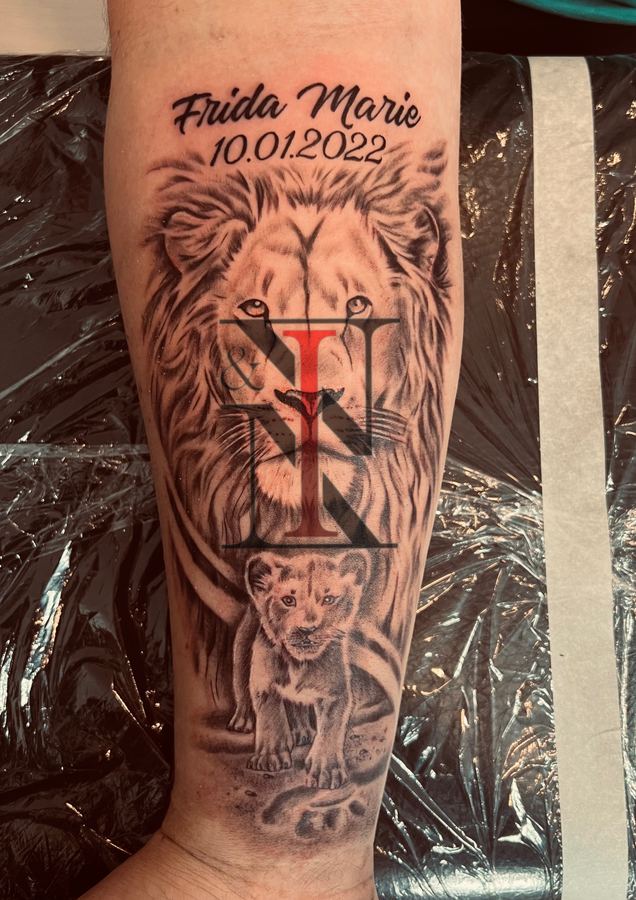 Tiermotive-Tattoo von Needle & Ink