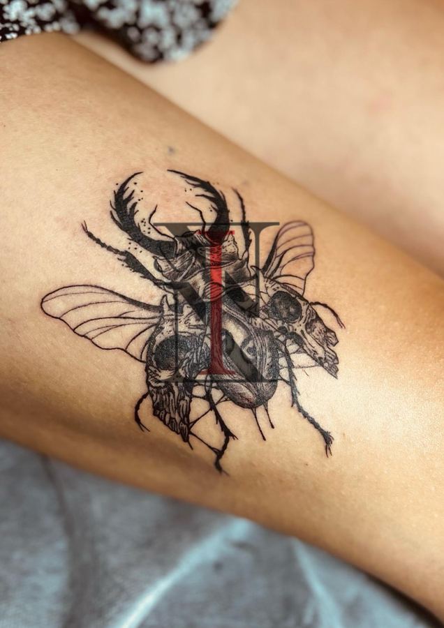 Tiermotive-Tattoo von Needle & Ink