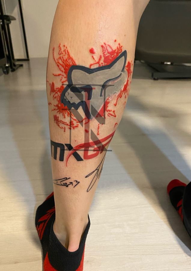 Trash Polka-Tattoo von Needle & Ink