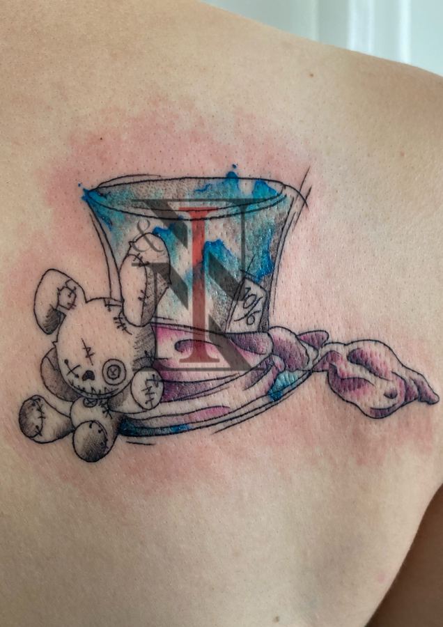 Watercolor-Tattoo von Needle & Ink