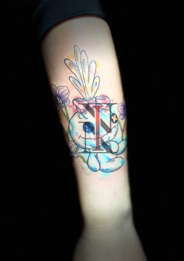 Watercolor-Tattoo von Needle & Ink